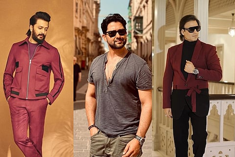 (L-R) Riteish Deshmukh, Aftab Shivdasani and Vivek Oberoi