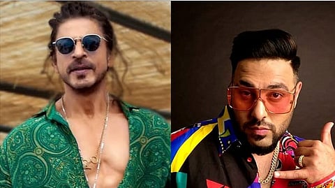 Shah Rukh Khan (L), Badshah