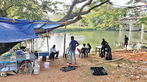 Muttar, a tributory of Periyar bordering Manjummel