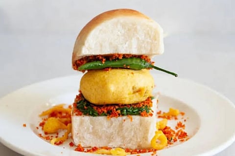 In frame: Vada pav