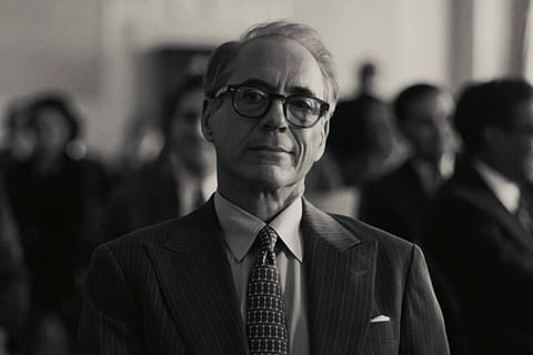 In frame: Robert Downey Jr in Oppenheimer