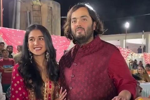 In frame: Anant Ambani and Radhika Merchant