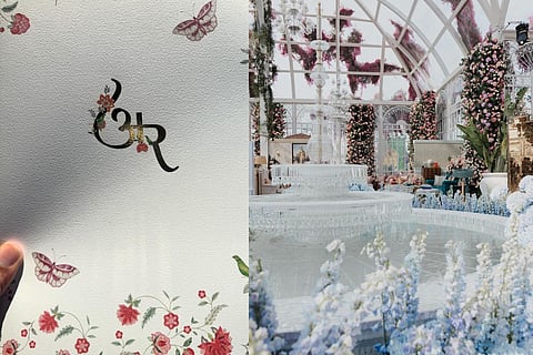 In frame: Floral decorations at Anant Ambani's pre-wedding bash