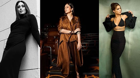 In frame: Kareena Kapoor (L), Tabu (C), Kriti Sanon (R)