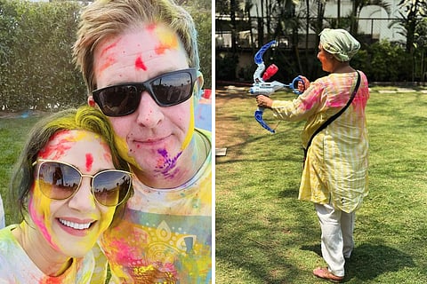 Holi 2024: Jaya Bachchan poses with a water gun; Kiara Advani and Preity Zinta share loved-up clicks