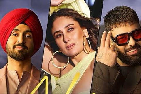 Diljit, Kareena and Badshah