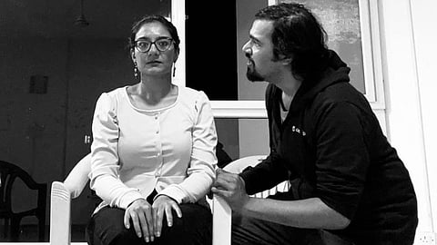 A glimpse from the rehearsal