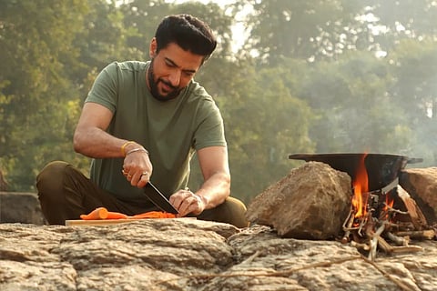 Celebrity chef Ranveer Brar cooks in the wild on his 'portable kitchen'