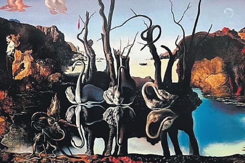 When art found its patrons in religion, water became sacred in its representation