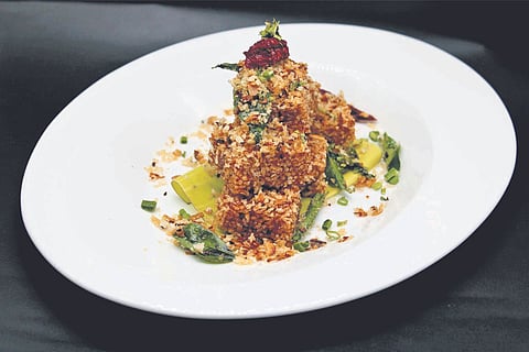 In frame: Sweet and sour crispy noodle bites