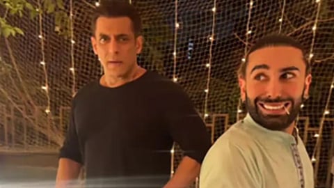 In frame: Orry with Salman Khan