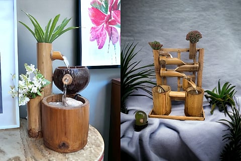 UrSoulMantra bamboo water fountains