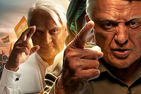 In frame: Kamal Haasan in Indian 2