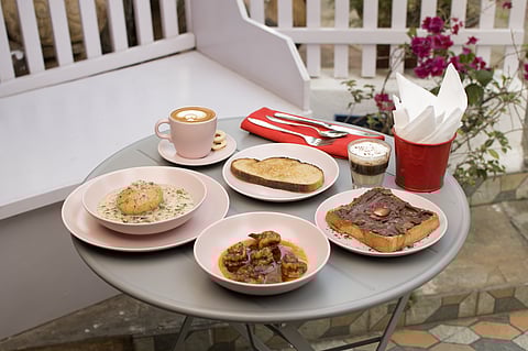 An assortment of dishes from the menu