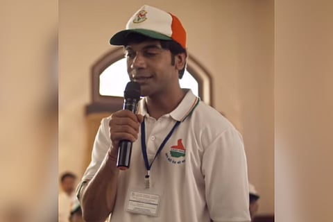 Rajkummar Rao as Srikanth Bolla in the film
