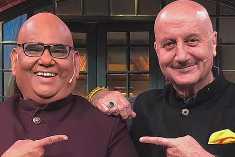 In Frame: Satish Kaushik, Anupam Kher