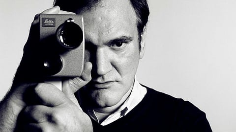In frame: Quentin Tarantino