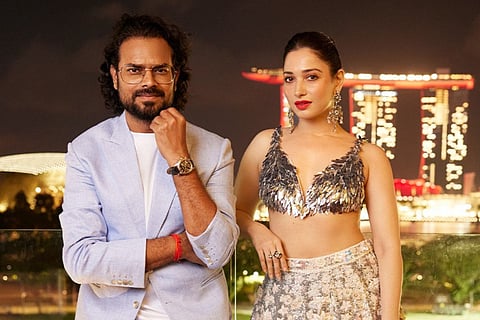 Designer Rahul Mishra unveils a vibrant new collection in collaboration with the Singapore Tourism Board