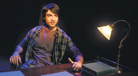 A scene from the play 'Letters of Suresh'