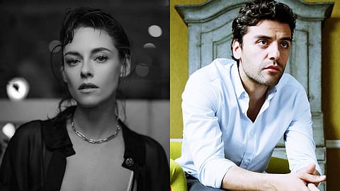 In frame: Kristen Stewart (L), Oscar Isaac (R)