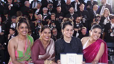 In frame: All We Imagine as Light team at Cannes