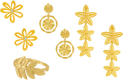 Jewellery pieces from the collection