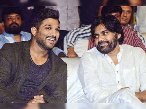 Allu Arjun sends best wishes to uncle Pawan Kalyan for success in his poll campaign