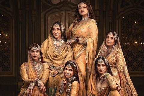 In frame: Heeramandi poster