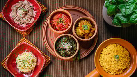 Khasi cuisine spread