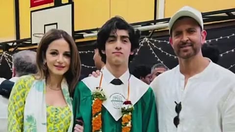 Hrithik Roshan attends son Hrehaan’s graduation with ex-wife Sussanne Khan