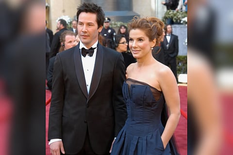 In frame: Keanu Reeves and Sandra Bullock