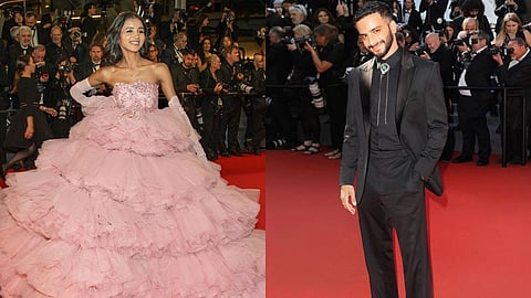 In frame: Nancy Tyagi (L); Vishnu Kaushal (R)