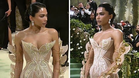 Mona Patel owns Met Gala 2024 with a one-of-a-kind gown featuring kinetic butterflies
