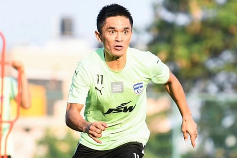 Sunil Chhetri shares emotional post heading into final international game