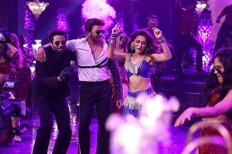 A still from the song