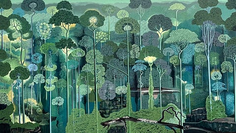 This art exhibition in Delhi re-imagines the landscape