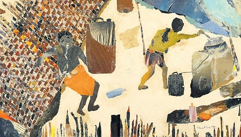 In frame: Her inborn sense of colour, texture and composition combines with her uncanny ability to visualise forms create unexpected masterpieces.