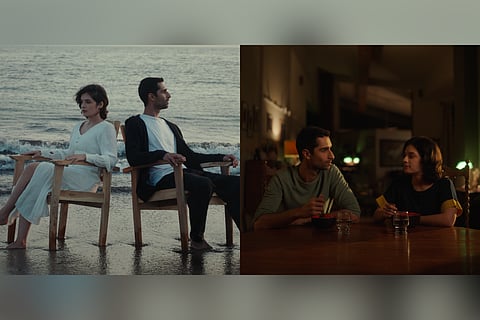 Yohan and Mali in the music video of Just For Once