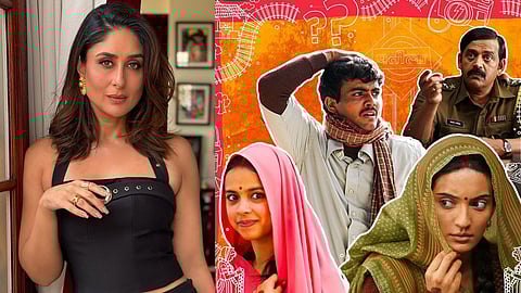 In frame: Kareena Kapoor (L), Laapataa Ladies poster (R)