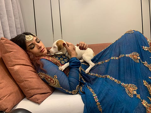 Richa shares BTS glimpses from the shoot of Heeramandi