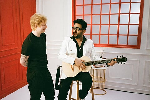 In Frame: Ed Sheern and Kapil Sharma