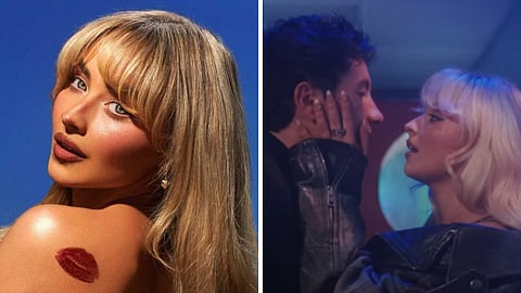 In frame: Sabrina Carpenter and Barry Keoghan