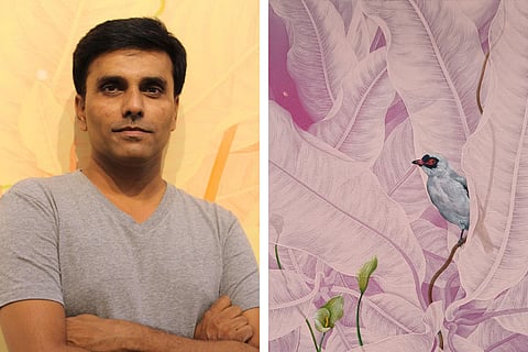Skyline story: Manish Chavda’s solo exhibition in Bengaluru is an ode to the artist’s love for nature