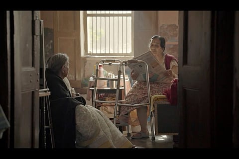 A still from the documentary