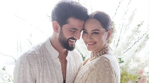Sonakshi Sinha, Zaheer Iqbal are officially wife and husband; scene shifts to all-night party