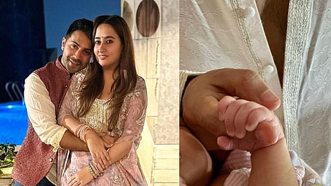 In frame: Varun Dhawan with Natasha Dalal (L); Varun's post