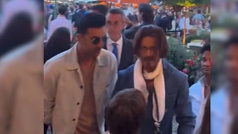 In frame: SRK and Ranbir Kapoor