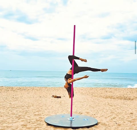 ‘Pole dancing is about self-expression,’ says Anusha Swamy