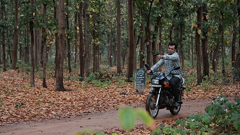 Abir Chatterjee during his shoot