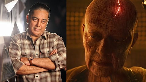 In frame: Kamal Haasan (L); Kamal in Kalki 2898 AD (R)